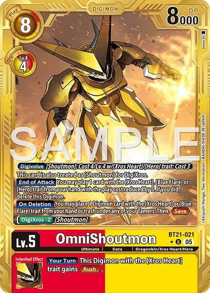 OmniShoutmon Card Front