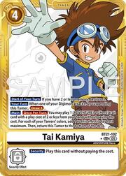 Tai Kamiya · Gold Border BT21-102sec-g