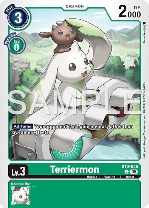 Terriermon Card Front