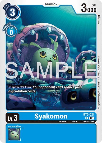 Syakomon Card Front