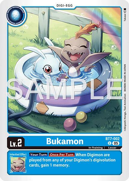 Bukamon Card Front