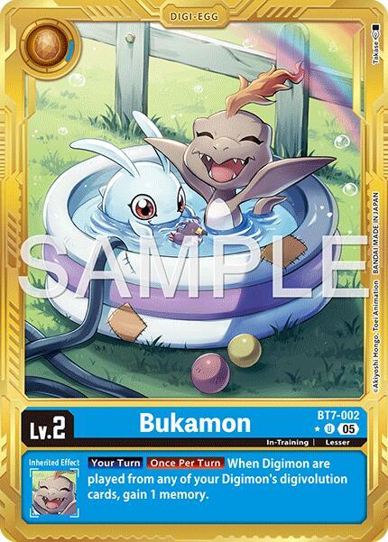 Bukamon Card Front