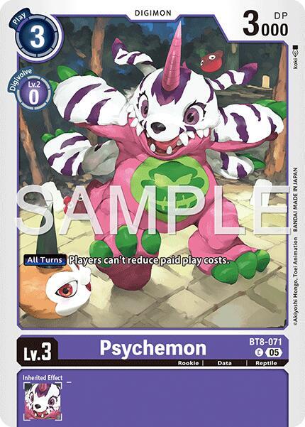Psychemon Card Front
