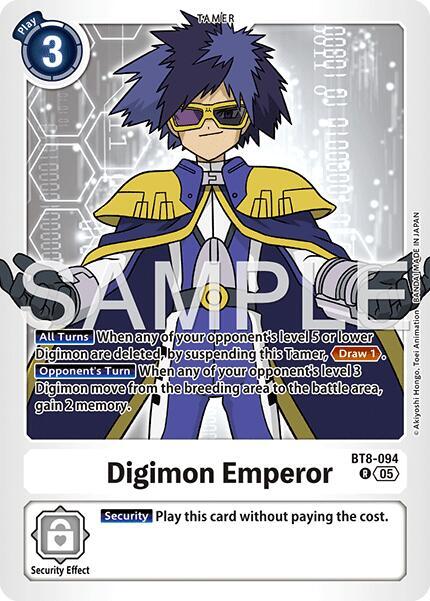 Digimon Emperor Frente