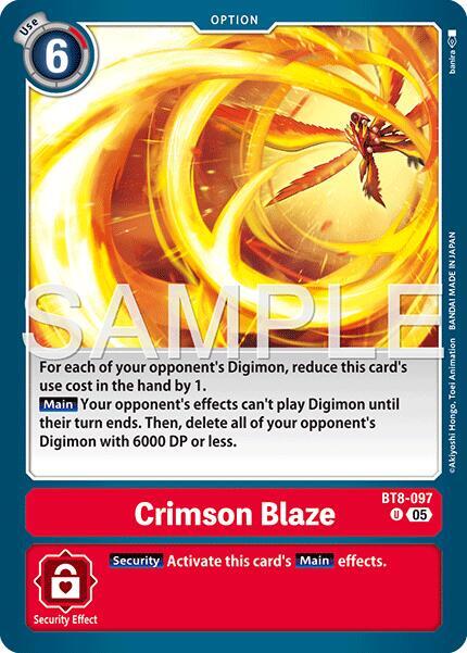 Crimson Blaze Frente