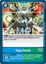 Giga Death · Reprint BT8-099