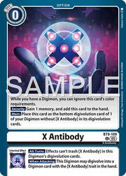 X Antibody · Reprint BT9-109