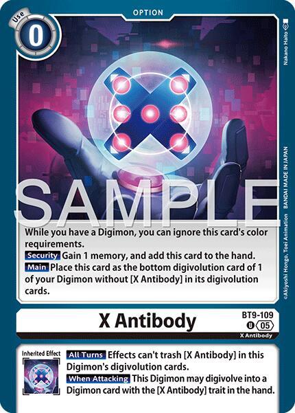 X Antibody Card Front