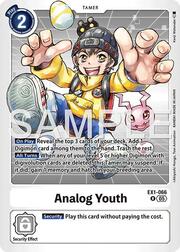 Analog Youth · Reprint EX1-066
