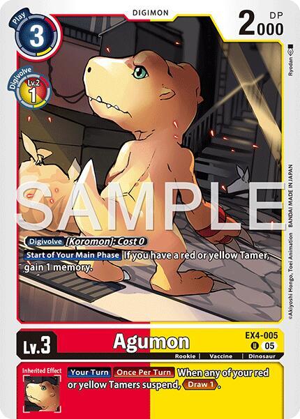 Agumon Frente