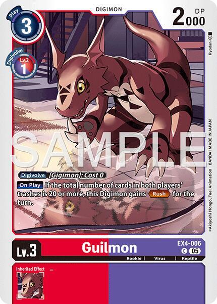 Guilmon Card Front