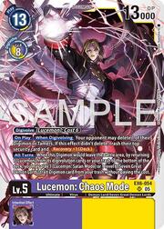 Lucemon: Chaos Mode · Reprint EX6-054