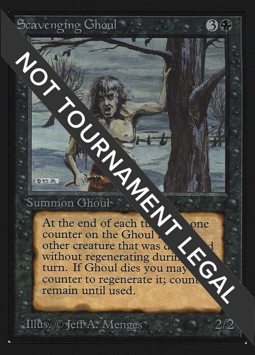 Ghoul Mangia Carogne Card Front