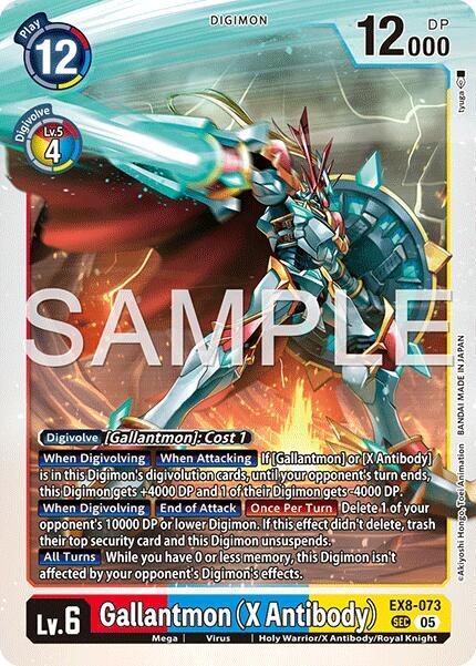 Gallantmon (X Antibody) Card Front