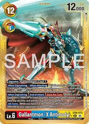 Gallantmon (X Antibody) · Gold Border EX8-073sec-g