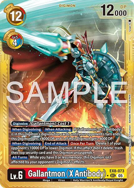 Gallantmon (X Antibody) Card Front