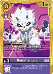 Gammamon · Gold Border LM-016g