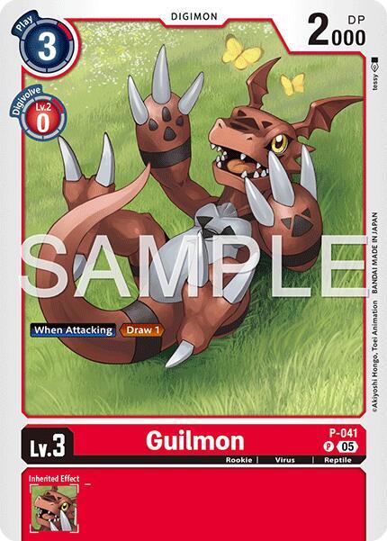 Guilmon Card Front