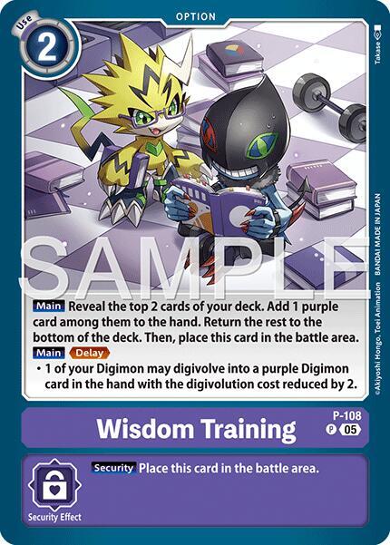Wisdom Training Card Front