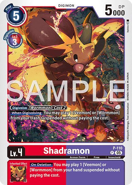 Shadramon Card Front