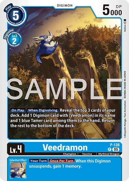 Veedramon Card Front