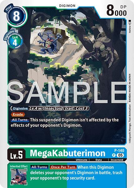 MegaKabuterimon Card Front