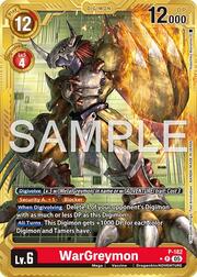 WarGreymon · Gold Border P-182