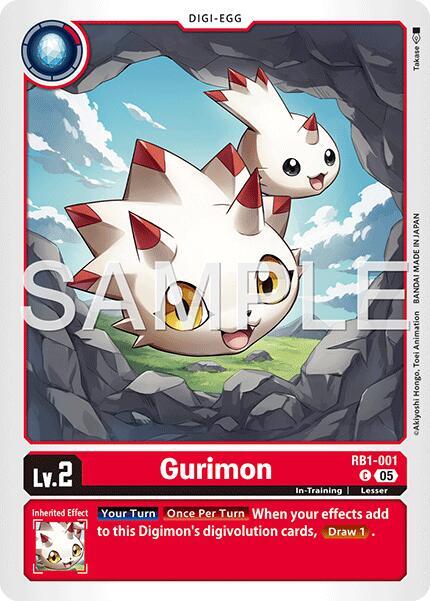 Gurimon Card Front