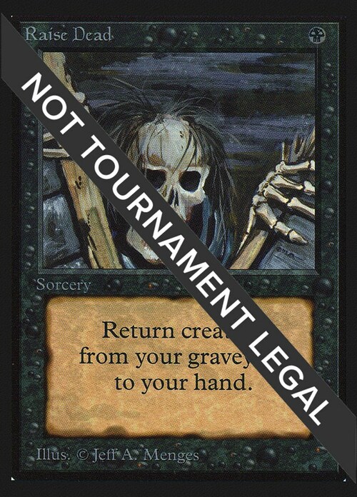 Raise Dead Card Front