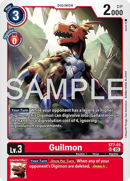 Guilmon Card Front