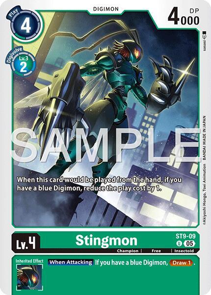 Stingmon Card Front