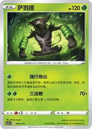 Accelgor Card Front