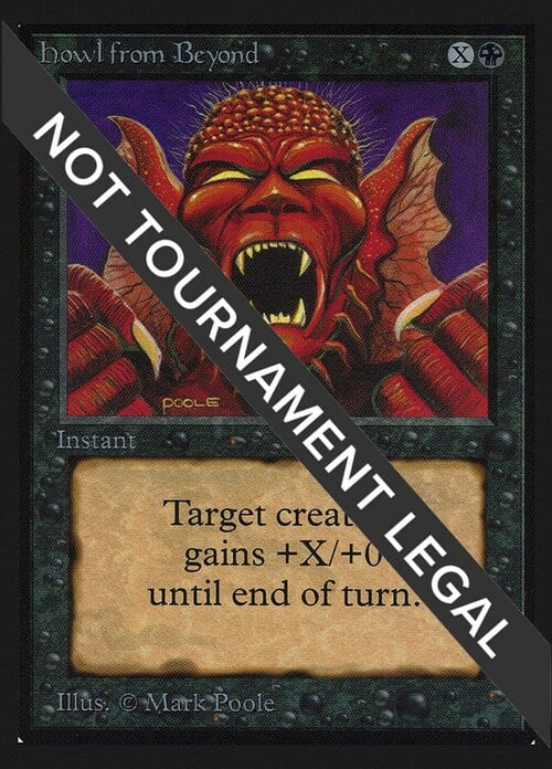 Howl from Beyond Card Front