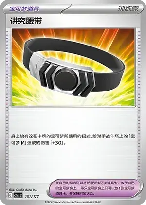 Choice Belt Card Front