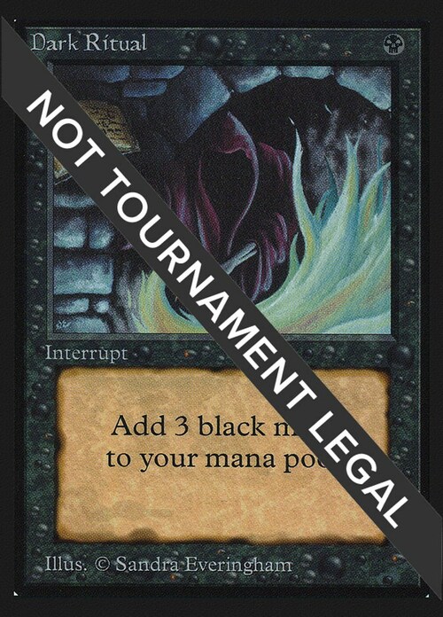 Dark Ritual Card Front