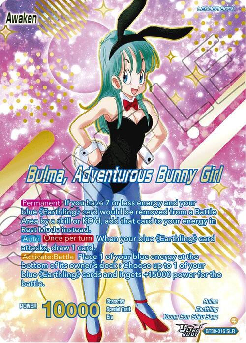 Bulma // Bulma, Adventurous Bunny Girl Frente