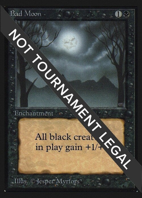 Bad Moon Card Front