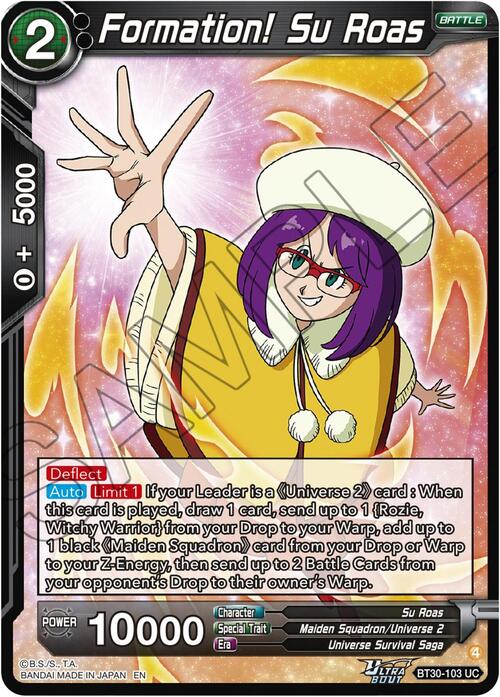 Formation! Su Roas Frente