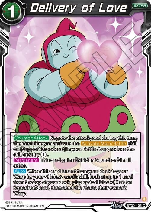 Delivery of Love Frente