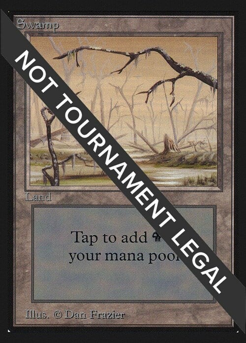Swamp Card Front