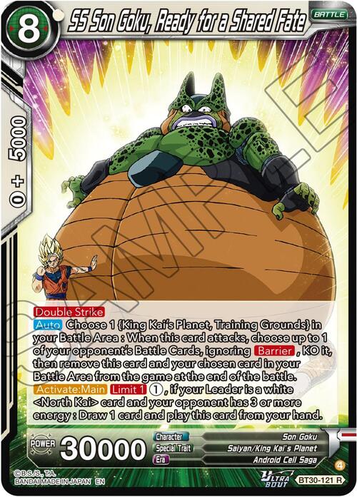 SS Son Goku, Ready for a shared Fate Card Front