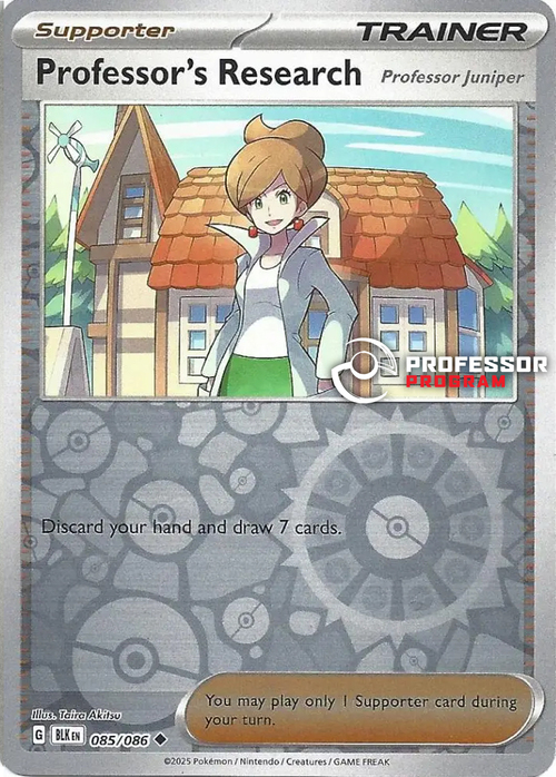 Professor's Research - Professor Juniper Card Front
