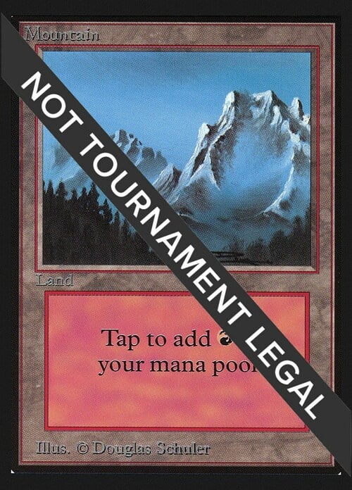 Mountain Card Front