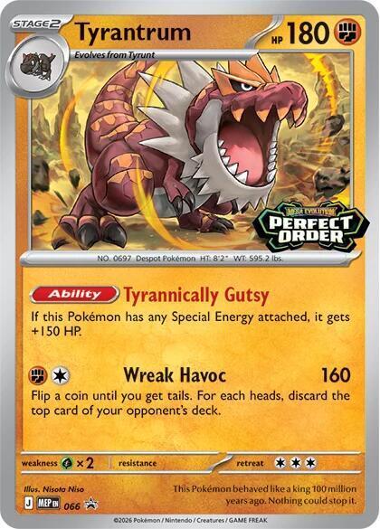 Tyrantrum [Tyrannical Heart | Crunch] Frente