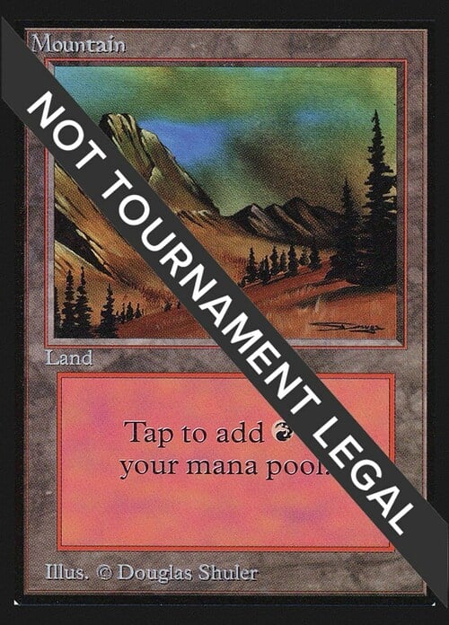 Mountain Card Front