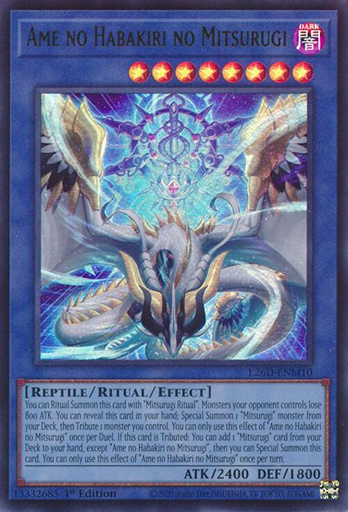 Ame no Habakiri no Mitsurugi Card Front