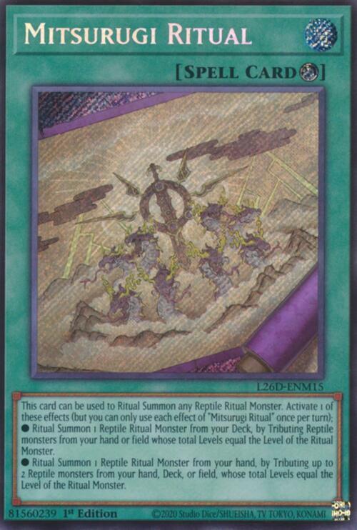 Mitsurugi Ritual Card Front