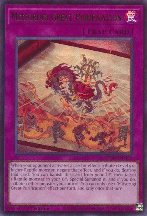 Mitsurugi Great Purification Card Front