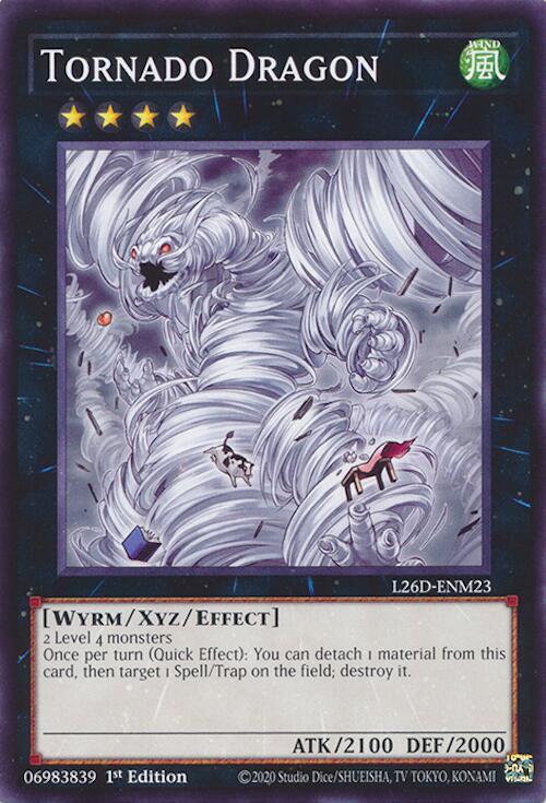 Tornado Dragon Card Front