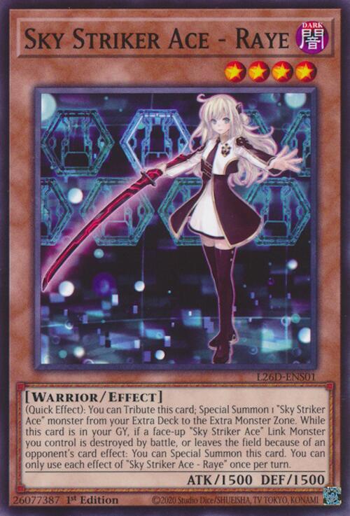 Sky Striker Ace - Raye Card Front